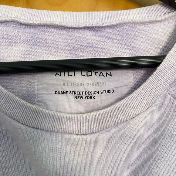 Nili Lotan Ciara Tie Dye Sweatshirt Sz S - Picture 3 of 5